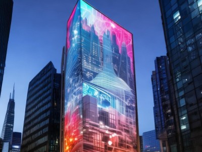 广告牌，城市与现代建筑的视觉对话
